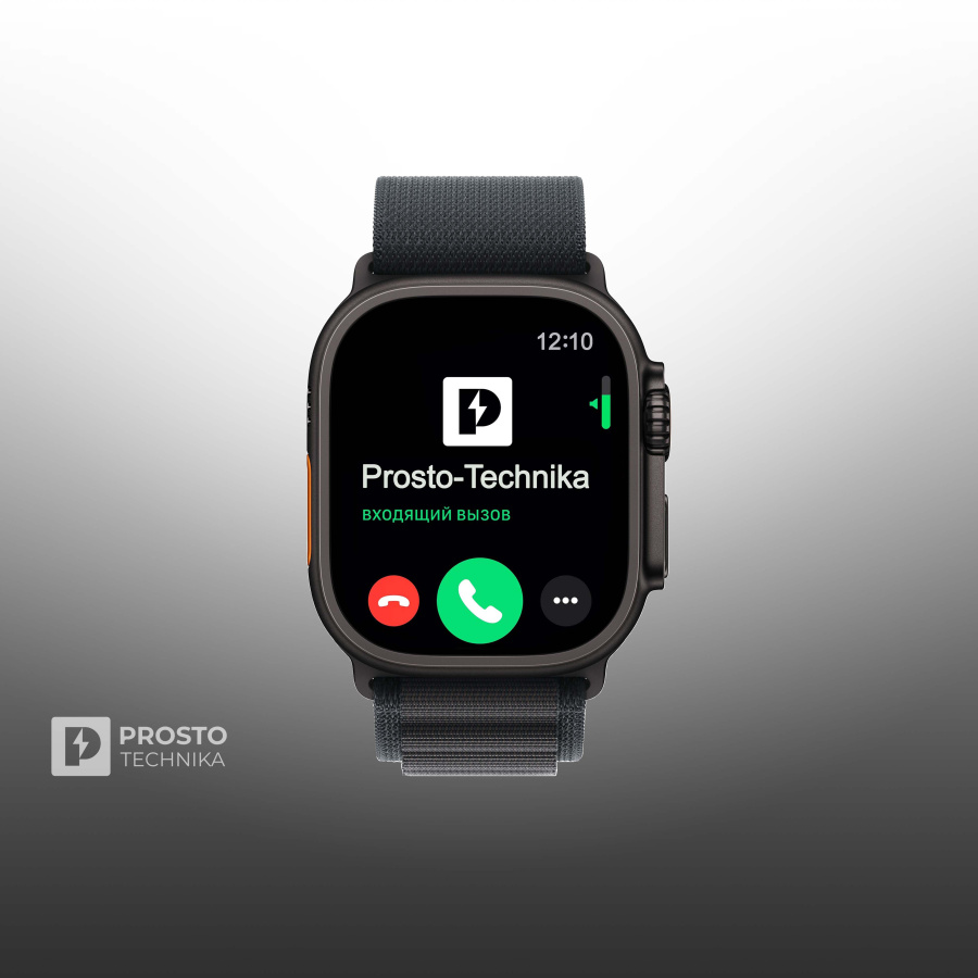 Умные часы Apple Watch Ultra 3 49mm Black Titanium Case Alpine Loop Black М